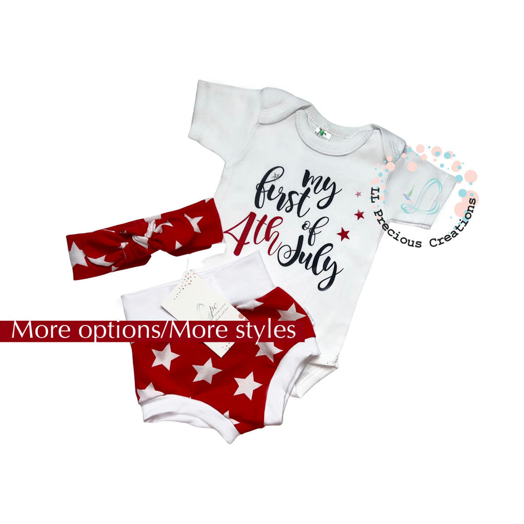 Baby's 1st Fourth of July Independence Gender Neutral Outfit Baby's First Patriotic Day outfit #llpreciouscreations #4thofJuly #Independencedayoutfit #babybummies #highwaistbummies #legwarmers #redandblue #bluestars #4thofJulybaby #babygirloutfit #babyboyoutfit #redstripes #bluestripes #starsandstripes #cominghomeoutfit #baby'sfirstof4t