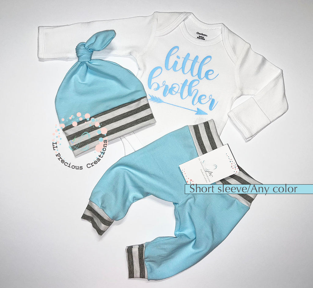 Twin Matching Coming Home Outfits Little Brother Little Sister LLPreciouscreations #llpreciouscreations #littlesister #littlebrother #twins #newborntwins #babyboyoutfit #babygirloutfit #cominghomeoutfit #personalizedoutfit #newborntwins #babygift #babyshowergift #hospitalbabyoutfit #handmade #boygirltwins #matchingbabyoutfits #siblingoutfits #babyclothes