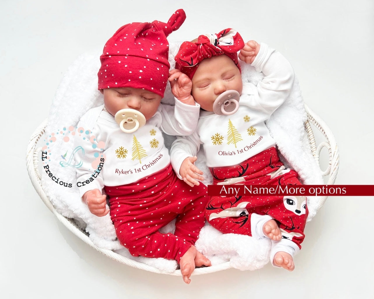 Baby boy and shop girl christmas outfits