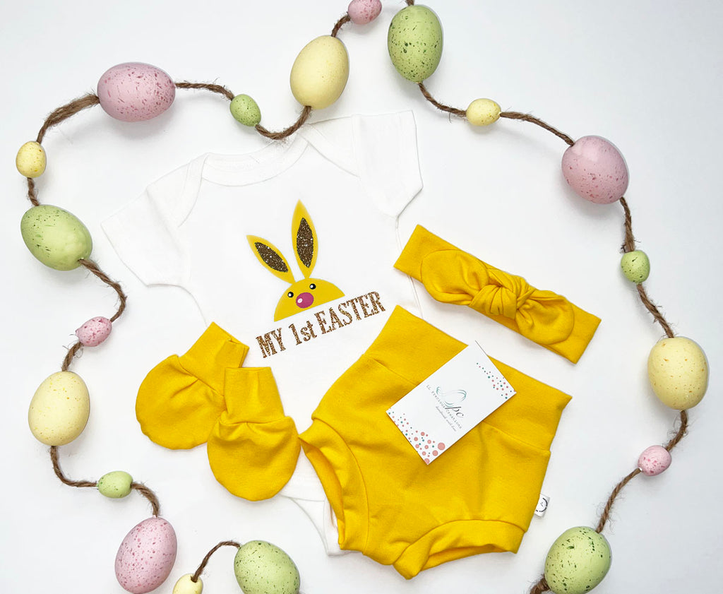 Baby's 1st Easter Outfit Set Pink Bunny Outfit Newborn Baby Outfit by LL Precious Creations #baby's1stEaster #newbornbaby #newbornoutfit #Easterbaby #Easteroutfit #FirstEaster #babyoutfit #cominghomeoutfit #newbornbabygirl #newborbabyboy #unisexbabyoutfit #bunnyoutfit #Easter2024